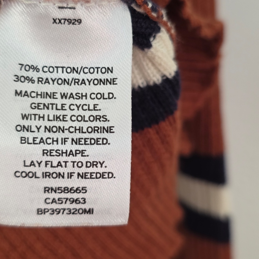 BP Striped Ribbed Sweater - XS - Picture 5 of 5